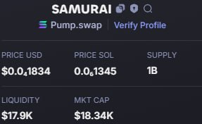 monkeychill5555's tweet photo. call: #SAMURAL
ca: 6d7uS3PwGDYtTkU1XupWGFsaPESCpSySi8Nd4JhPpump
mc: 18k -> 574k
follow my community to get quality calls every day:
https://t.co/8FzFqHcDbx
$GMICHI $Easter $IUG $XPay $Fartrr $SOL $SHEIKH $MCM $BTCG $USDT $DOGE $BTC https://t.co/oatu4GsZkD