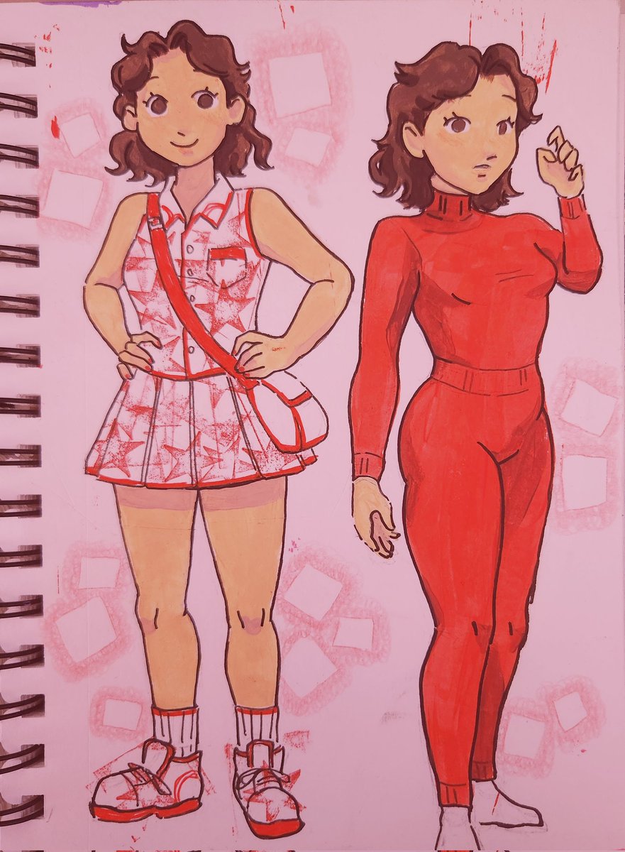 OkamiSama16's tweet photo. Happy Easter, everyone!! ( ＾ω＾ ) This drawing is not really Easter related, I just wanted to draw my irl self because I felt bored lol #traditionalart #sketchbook https://t.co/d3zm63haLO