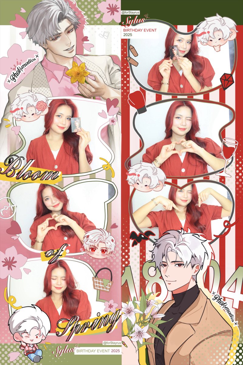 conqueringsylus's tweet photo. Our first time celebrating his birthday together. To many more birthday celebration with you, my dragon❤️
Thank you to @forStayrus @Linkon_event for this photobox event!
#BloomOfSpring #PureLoveForSylus #BondedWithSylus https://t.co/ZxoNlmzyye