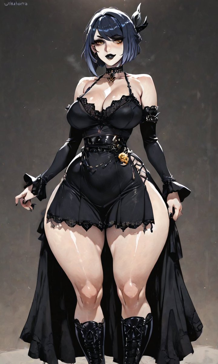 Si fuera Fatui sería una gótica?

Nalgotica? Gothicc???