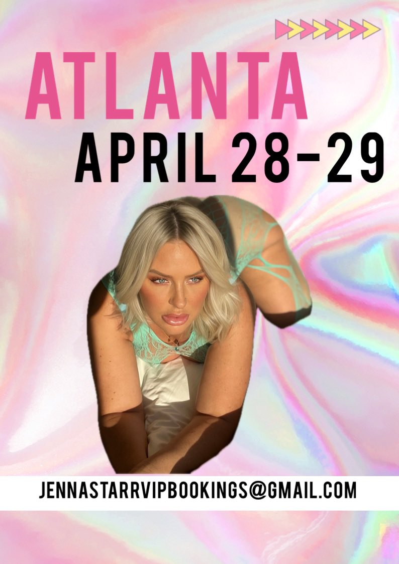 Next TOURS 🥳
Atlanta April 28-29
Charlotte May 1-2
Washington DC May 4-5
📧 jennastarrvipbookings@gmail.com https://t.co/CLxTn2F9ia