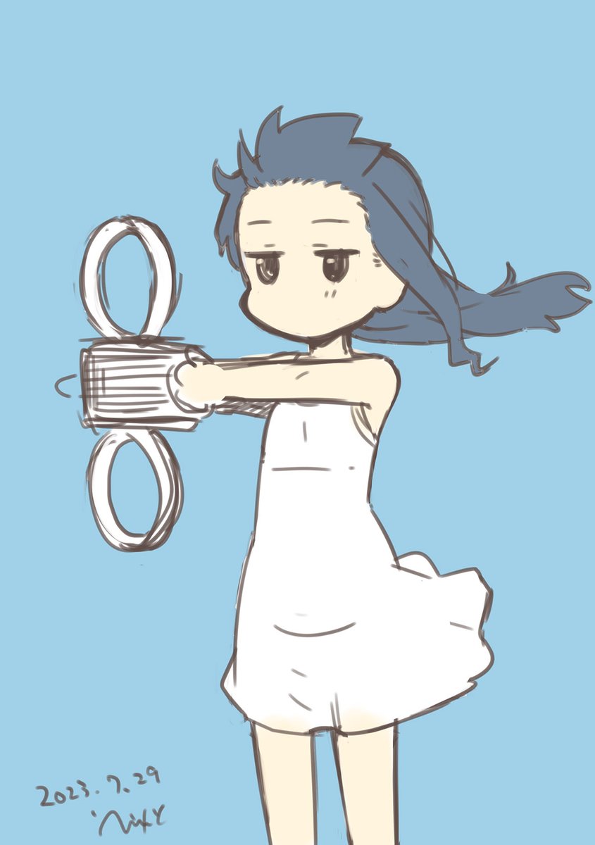 「とりあえず過去ムッチャニウム散布しときますね 」|えらんとのイラスト