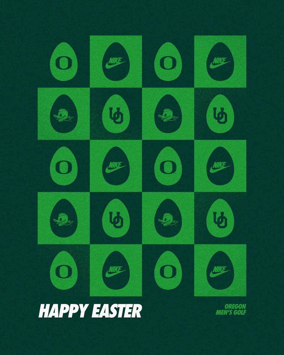 OregonMGolf's tweet photo. Happy Easter! 🦆

#GoDucks https://t.co/u3GOLzOfir