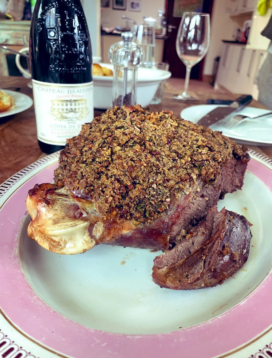 Suzanne Campbell (@campbellsuz) on Twitter photo Herb crusted lamb from <a href="/kilmullenfarm/">Kilmullen Farm</a> ✨✨ @whelehanswines “house red” Chateau Beauchene Cote du Rhone #buylocal ✨
#HappyEaster 🐣 Herb crusted lamb from <a href="/kilmullenfarm/">Kilmullen Farm</a> ✨✨ @whelehanswines “house red” Chateau Beauchene Cote du Rhone #buylocal ✨
#HappyEaster 🐣