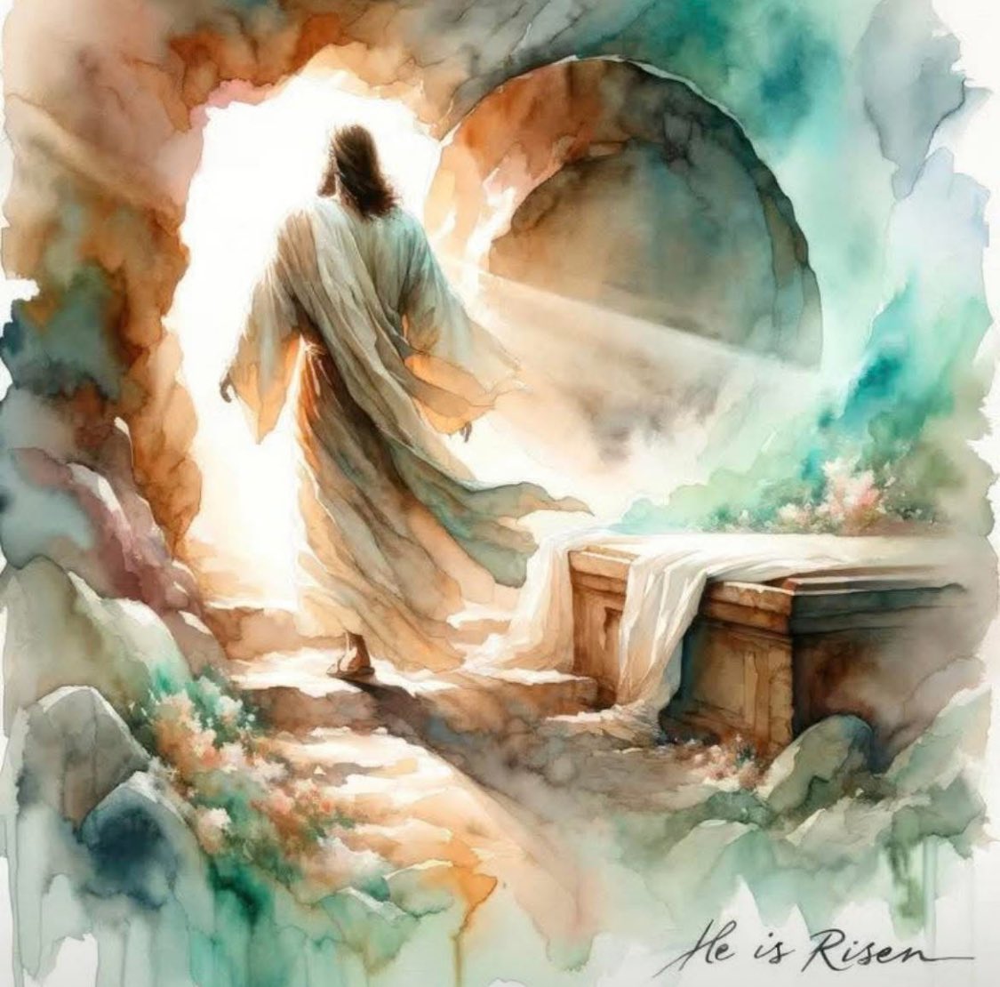Bollom's tweet photo. He came
He died
He rose
He reigns! π #HappyEaster #HappyResurrectionDay #ResurrectionSunday #TheGraveIsEmpty https://t.co/hokIj4Hd5S