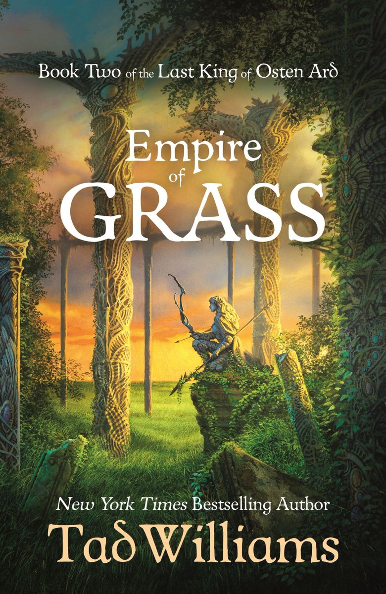 Starting today, the journey through Osten Ard continues with Empire of Grass by <a href="/tadwilliams/">Tad Williams</a>. I loved Memory, Sorrow and Thorn back in the 1990s and this series is shaping up to be just as awesome. Not many do "epic" like Tad, a true High King of fantasy.