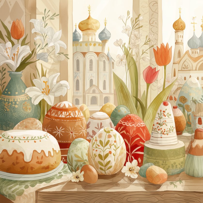 ArtArt45776940's tweet image. 🐣🌸 Do you spëk КУЛИЧ? Yes, I spëk! 🥖✨ Celebrate Russian Orthodox Easter with the joy of linguistic fun, traditional kulich bread, and springtime renewal! 💐🐇  Rejoice in His resurrection and the blessings of eternal life. Happy Easter! 🌟✝️ #EasterFun #LanguageMix #КУЛИЧ…