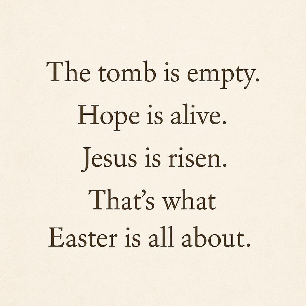 MarkAsbell's tweet photo. “He is not here. He has risen, just as He said.” Matthew 28:6 https://t.co/B4ifarfBBP