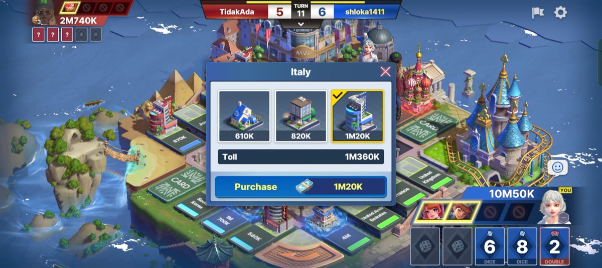 Raj0550's tweet photo. Meta World: My City is a good dice game which includes a lot of things like buying estate and construction houses and all. The graphics and animations  were really good.Dice game with using the powers and tactics was good.

@KGeN_Community
@MetaWorld_MC
#KGeNPlaysMetaWorldMyCity https://t.co/PUpkPKX0oZ