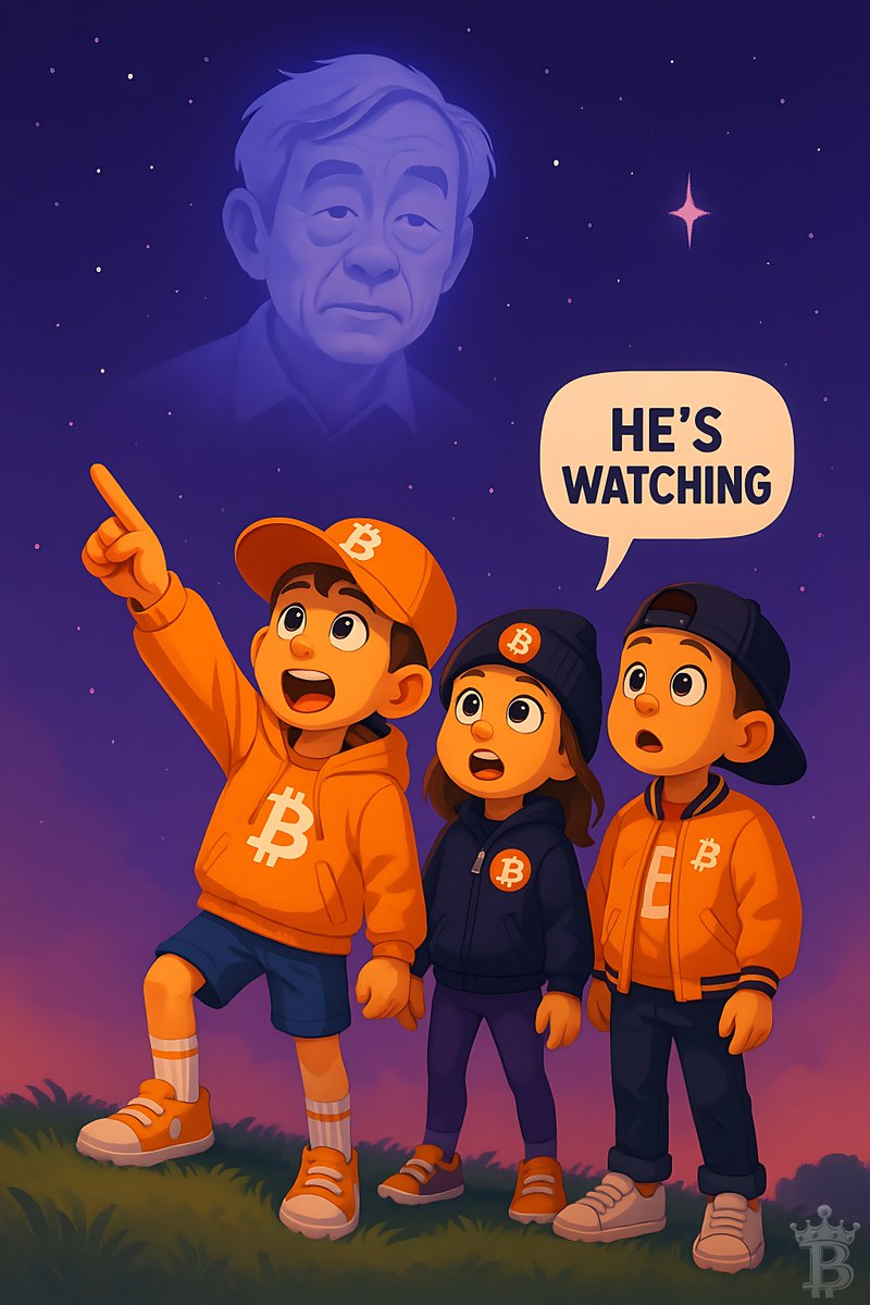 worshipbitcoin's tweet photo. Satoshi is still here. https://t.co/4F5qVy1Era