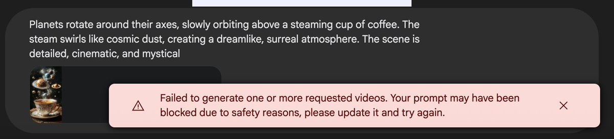 harshbee's tweet photo. @OfficialLoganK @testingcatalog @karmaycholera @thegenioo @GoogleDeepMind Everything is blocked on AI Studio. Unusable. https://t.co/agBTCg5yTx