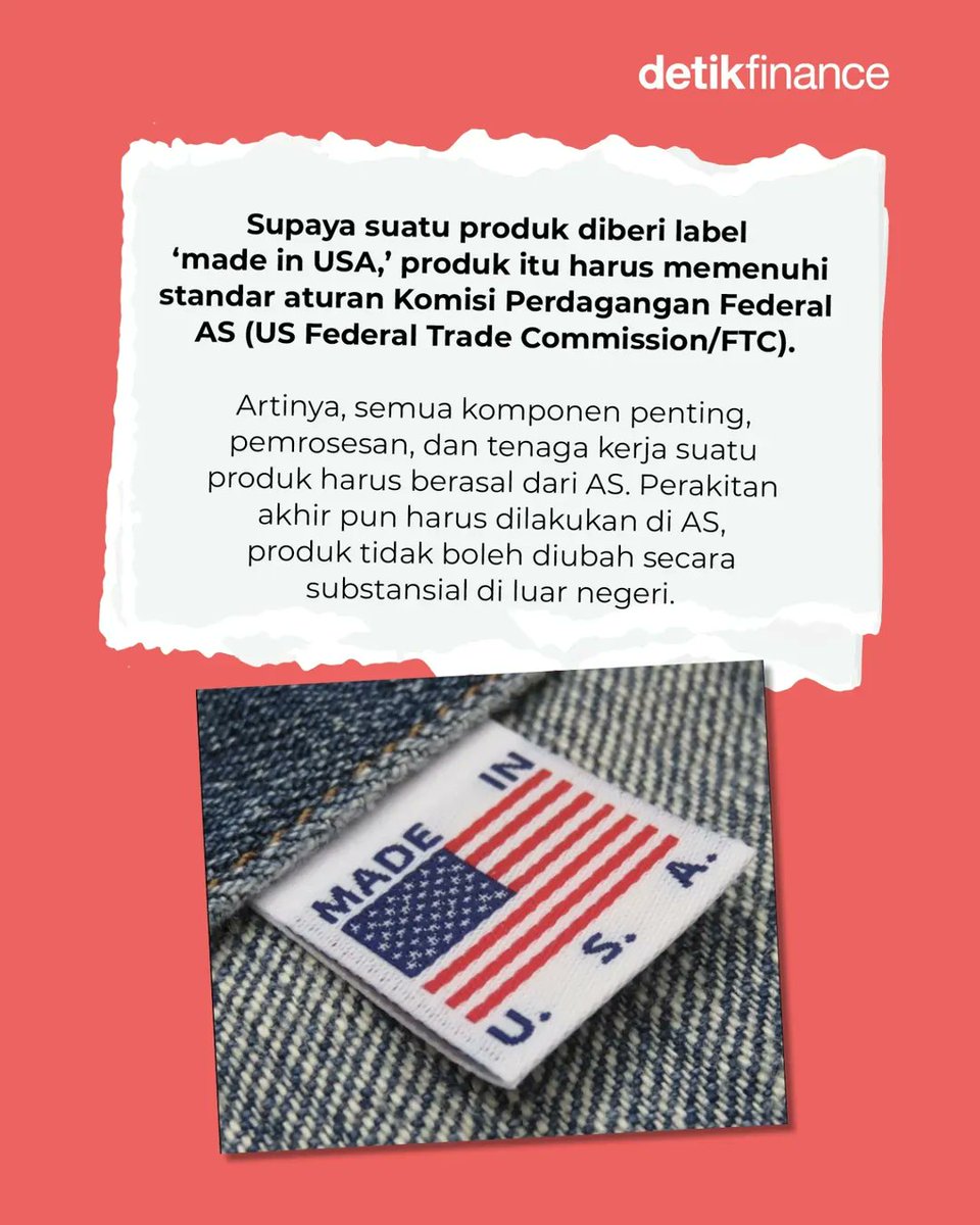 detikfinance's tweet photo. Klaim itu muncul dari sebuah video di TikTok yang udah ditonton lebih dari 10 juta kali di dunia. Video itu berisi klaim bahwa 80% tas mewah dibuat di China.
>> https://t.co/f17zKjx9m8
#Viral #China #TasBranded #Branded #Tiktok #VideoViral #AS #Luxury https://t.co/sL3MAxCJWh