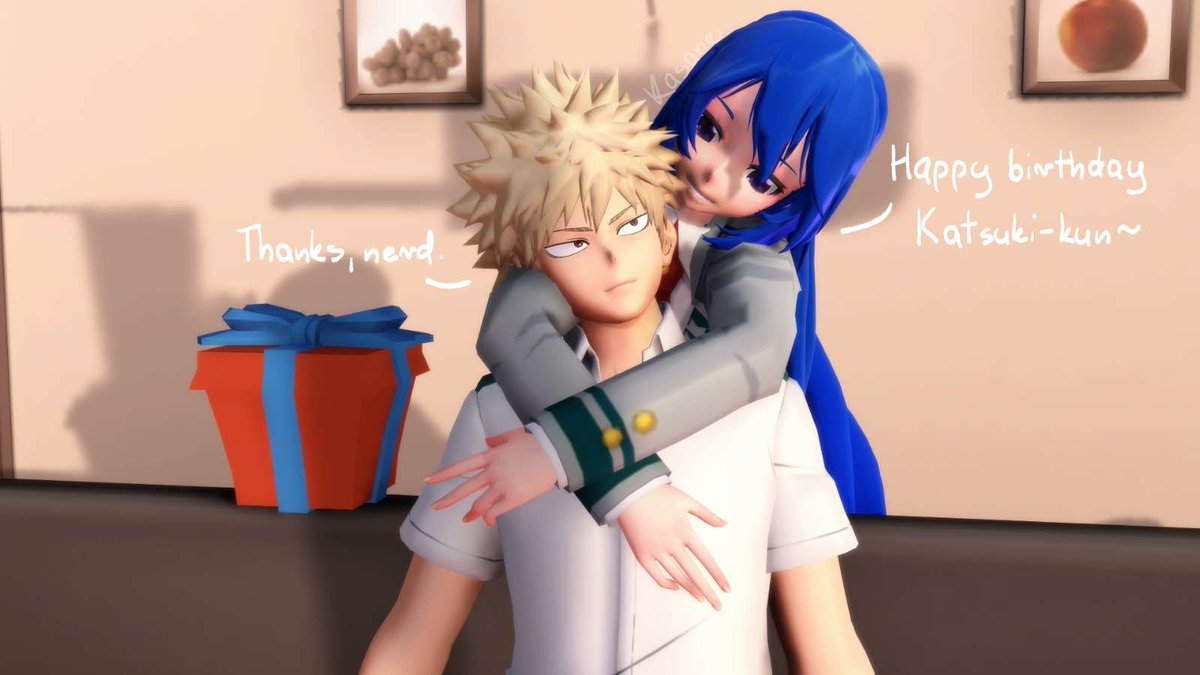 kasane_mmd's tweet photo. Happy birthday to Katsuki Bakugo aka Kacchan aka Explosive Hero Great Explosion Murder God Dynamight, the best male character the world has ever known! 💥🧡🎂💥🧡🎂💥🧡🎂💥🧡🎂

#mmd #bnha #mha #bnhaxoc #mhaxoc #bnhaoc #mhaoc #katsukibakugobirthday2025 #Katsuki #KatsukiBakugo https://t.co/tE3DDQoCK1