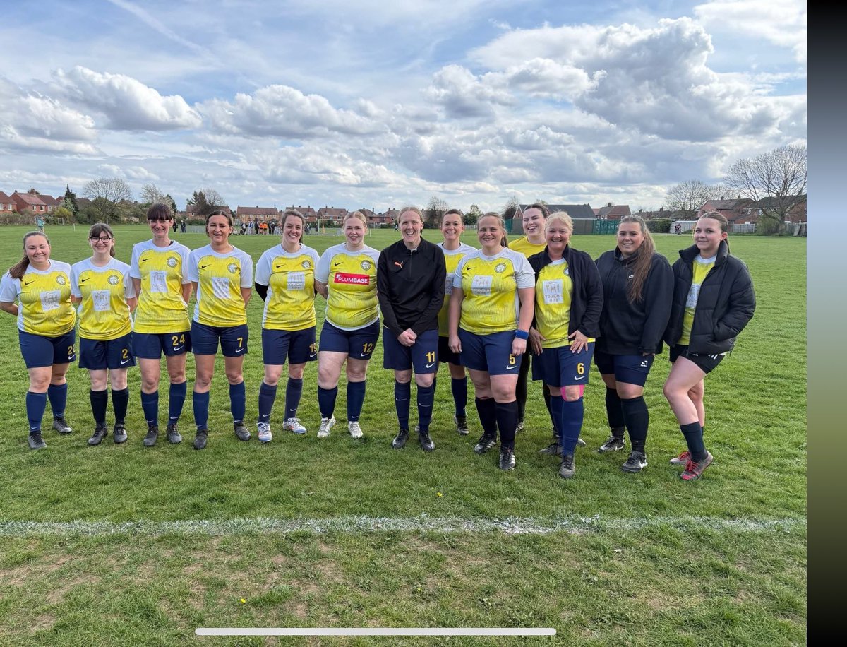 Played my last 11 a-side game with a wonderful bunch of ladies today 💙💛