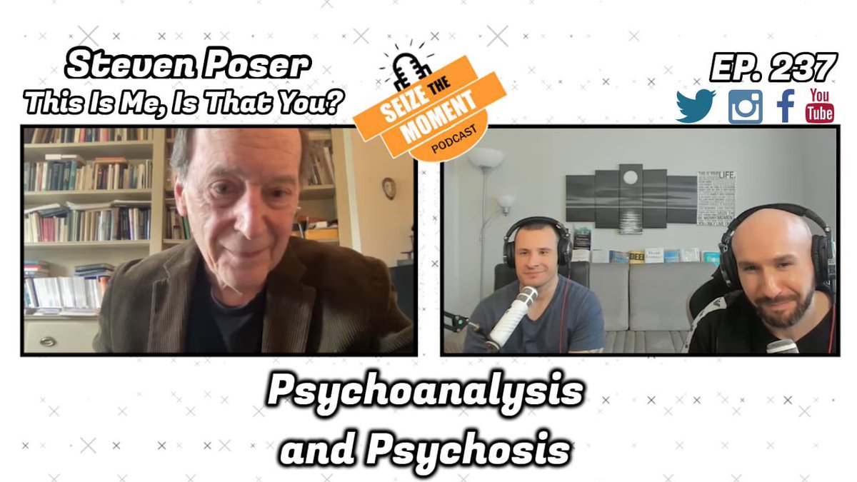 On ep 237, we welcome Steven Poser to discuss psychotherapy for schizophrenia and other psychotic disorders, the symbolism of hallucinations and delusions, how trauma contributes to the forms hallucinations take, and treating hostile patients.

Full ep: youtu.be/iVgdOq-Aosg