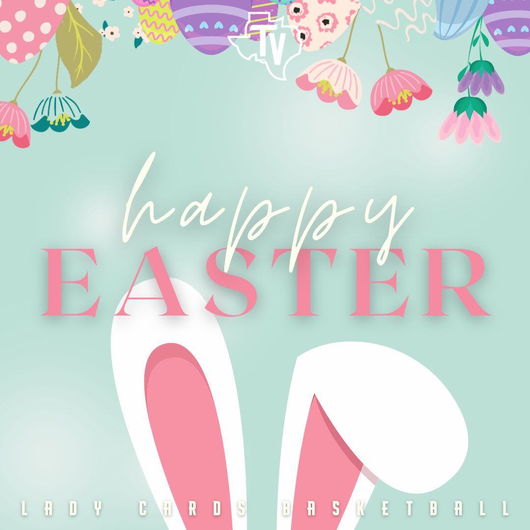 Happy Easter from the Lady Cards! 🐰🌷