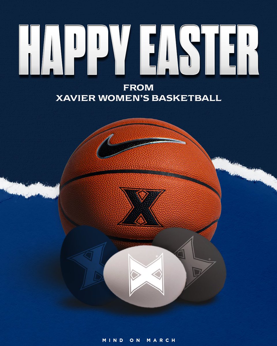 XavierWBB's tweet photo. Happy Easter, #XavierNation!
#mindonMARCH | #LetsGoX https://t.co/4j8WXj1MtD