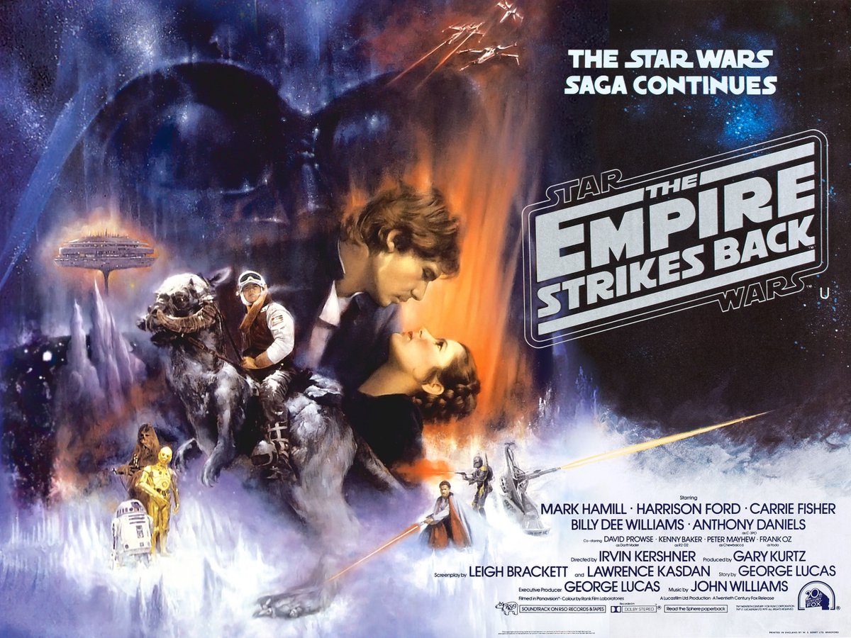 The Monosyllabic Grunt - Week of 4/23/25
In which the geeks kiss their sister.
Star Wars Month - The Empire Strikes Back (1980)!
#movies #starwars #georgelucas #jedi #podcast #podernfamily
podcast.thefellowshipofthegeeks.net/2025/04/the-mo…
