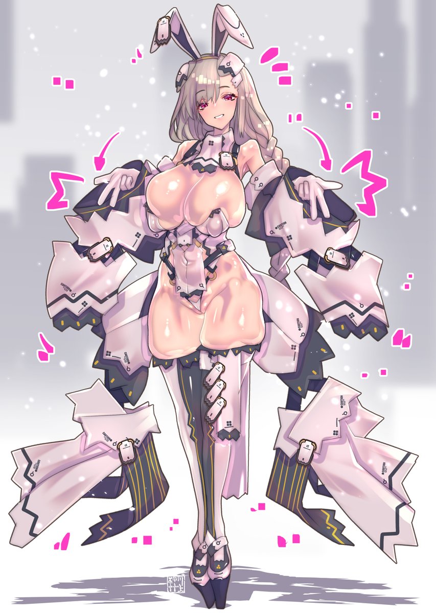 「#これを見た人はバニーガールをTLに放流しよう 」|川上稔のイラスト