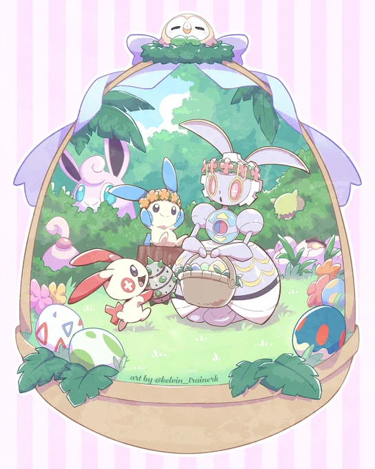 Happy Easter, everyone! #Pokemon #PokemonArt