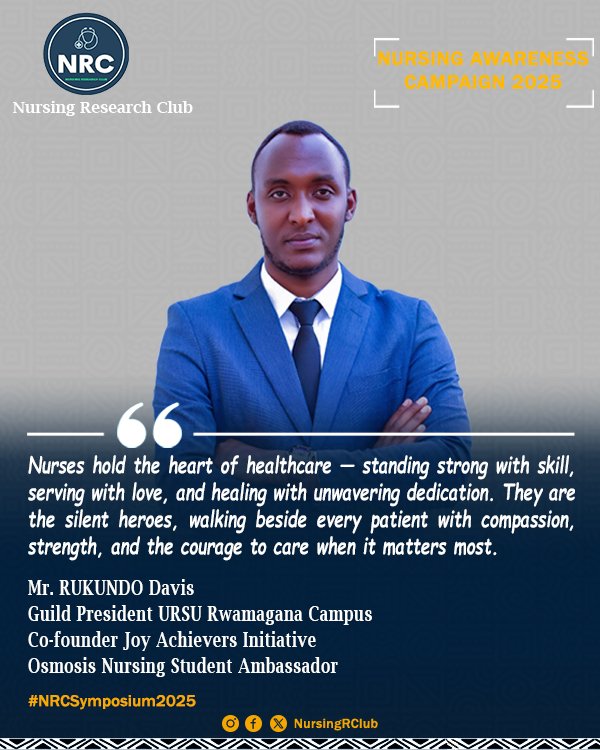 NursingR_Club's tweet photo. Nurses are the silent strength of healthcare, serving with skill, love, and unwavering dedication. With compassion and courage, they walk beside every patient, healing hearts and lives when it matters most. True heroes in action every single day.
#NursingSymposium2025 https://t.co/QhwA1d8Ifr