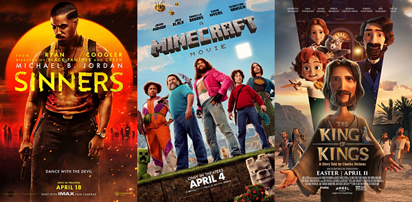 BORReport's tweet photo. Estimated Weekend #BoxOffice Top 8 for Apr. 18 - Apr. 20, 2025
1. #SinnersMovie - $45.60M
2. #MinecraftMovie - $41.30M
3. #TheKingOfKings - $17.27M
4. #TheAmateur - $7.20M
5. #Warfare - $4.86M
6. #DropTheMovie - $3.35M
7. #ColorfulStage - $2.77M
8. #PrideAndPrejudice - $2.70M https://t.co/aBan0K7Er3