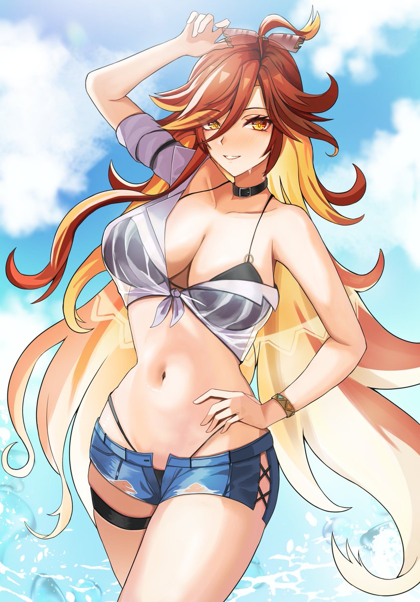 #GenshinImpact #Mavuika #マーヴィカ 

水着!