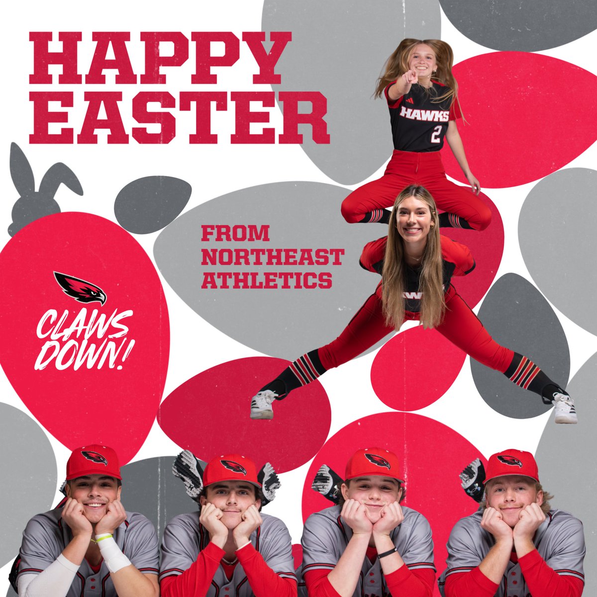 𝑯𝒂𝒑𝒑𝒚 𝑬𝒂𝒔𝒕𝒆𝒓! 💐

#ClawsDown | 🔴⚫️⚪️