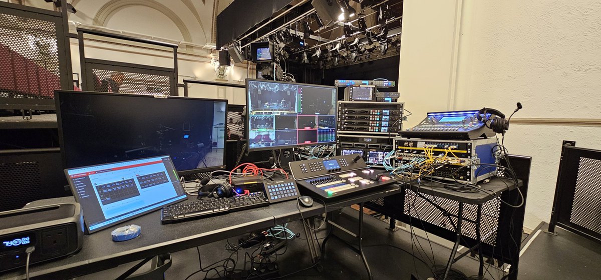 All ready for tonight's stream of Gigspanner Big Band