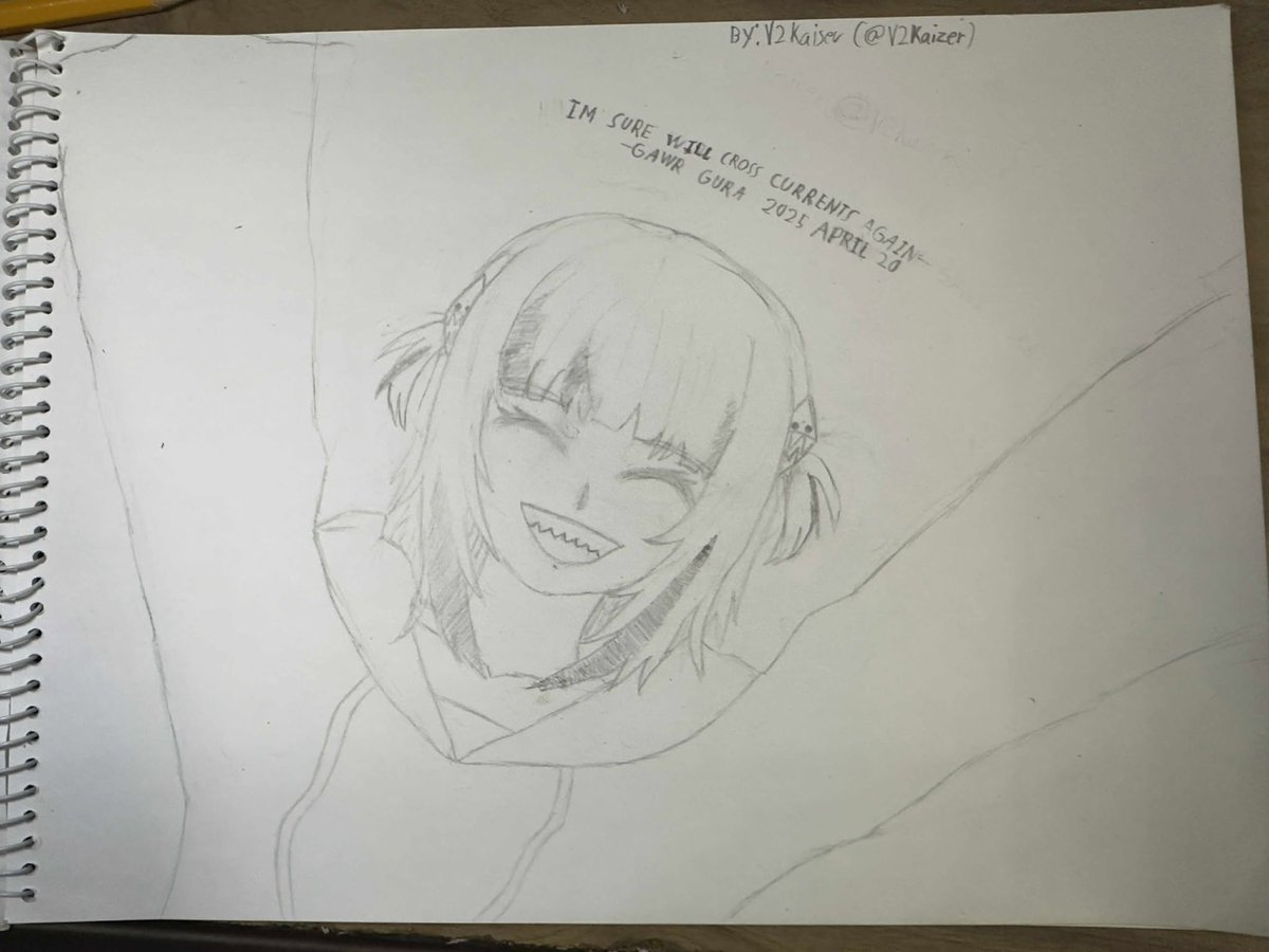 V2Kaizer's tweet image. im sure will cross currents again -gawr gura #gawrguraart #Gawr_Gura