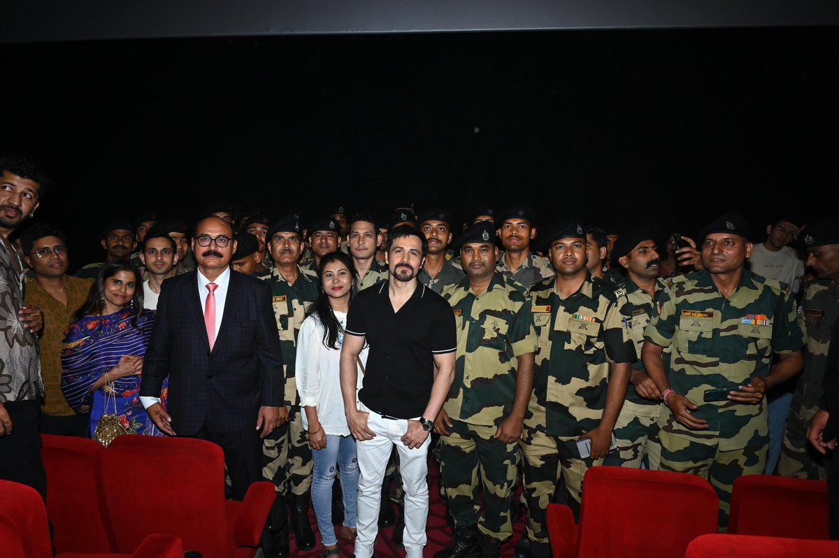 With the Real heroes our BSF and Mr. Narendra nath dhar dubey