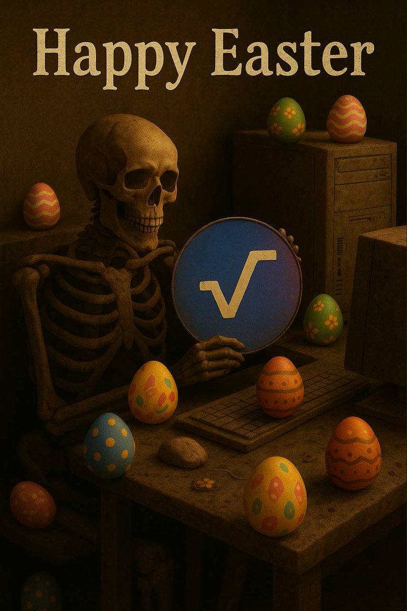 Stillhereradix's tweet photo. Still holding. Still smiling (on the inside).
Wishing a peaceful, loyal Easter to all the Radix OGs out there 🐣
Some of us never left.
#HappyEaster #STILLHERE #Radix #XRD #RadFam 🏴 https://t.co/H7pLjqOSjI