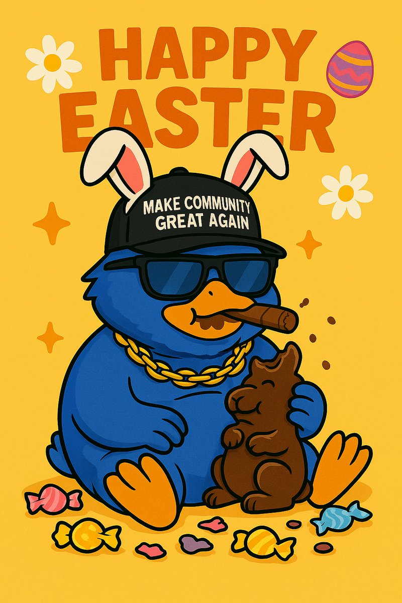 0x_Malina's tweet photo. easter is that magical time when your diet dies for our sinsโ๏ธ๐
tag a friend whos definitely on their 4th chocolate bunny right now and still saying โits just one day broโ๐ฐ๐คฃ
#eastervibes #web3fam #degensunday #eastermeme #crypto https://t.co/wk5TRPwSjg