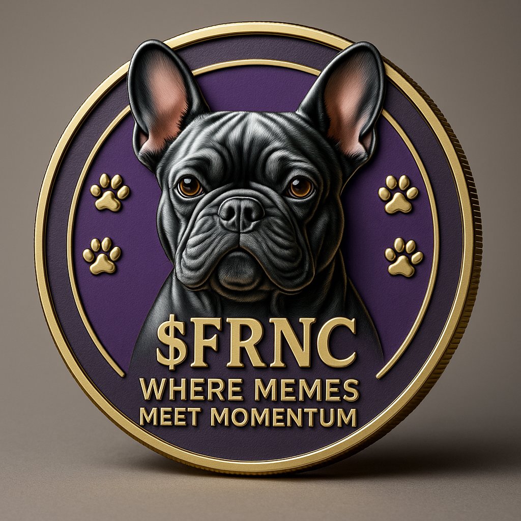 Anonymeme10430's tweet photo. What if the next big memecoin isnโt just hypeโbut heart too?
Let me introduce you to $FRNC โ Frenchie Coin, the underdog with a bark loud enough to shake the blockchain
#FrenchieCoin #FRNC #CryptoContest #ThreadChalleng https://t.co/NgvEZSTQPT