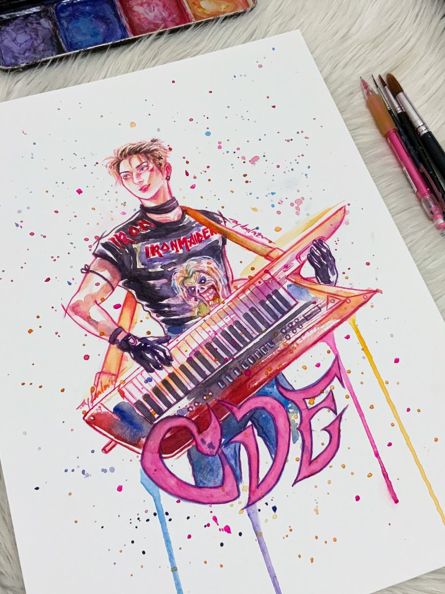 「man's so fine i decided to draw him 」|nad 🍧💗 | semi iaのイラスト