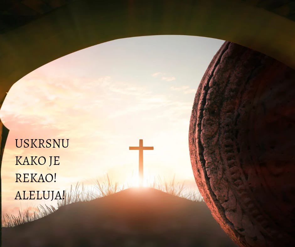 SRETAN USKRS ❤️

Uskrs nas podsjeća da svjetlo uvijek pobjeđuje tamu, a ljubav smrt.

Neka vam svjetlo Uskrslog Krista donese vjeru, mir i snagu da izdržite sve kušnje.

Sretan i blagoslovljen Uskrs!
Most