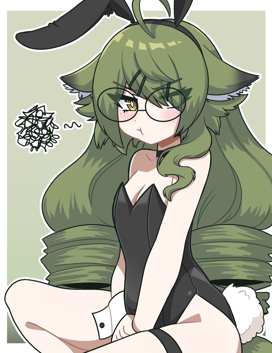 ChizuKoyote's tweet photo. Do I really gotta wear this thing just because it's Easter?

🎨madipuptv
#chizzart https://t.co/yA8A168cUD