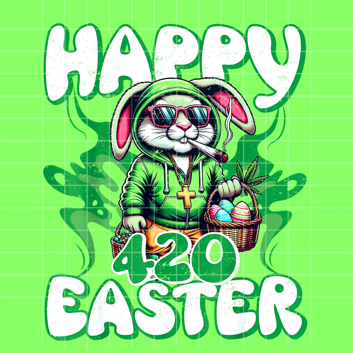 Buddah_206's tweet photo. I hope everyone has a Happy Easter and a very Merry 4/20 💯🐰🍃💨

#HappyEaster2025  #Easter420 https://t.co/0STCw1hrKt