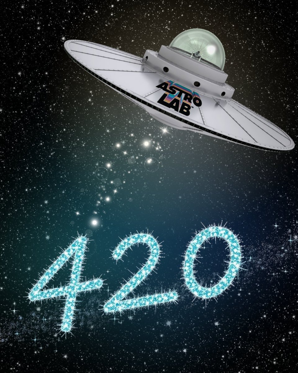 If 420 was a constellation, we’d be the brightest star.
Float responsibly. Happy 4/20 from Astrolab! 🚀
.
.
.
#Astrolab #CannabisCommunity #420life #CannabisCulture