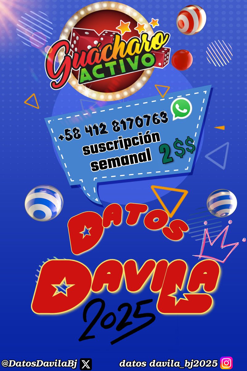 DATOS DAVILA 2025 (@DatosDavilaBj) / Posts / X