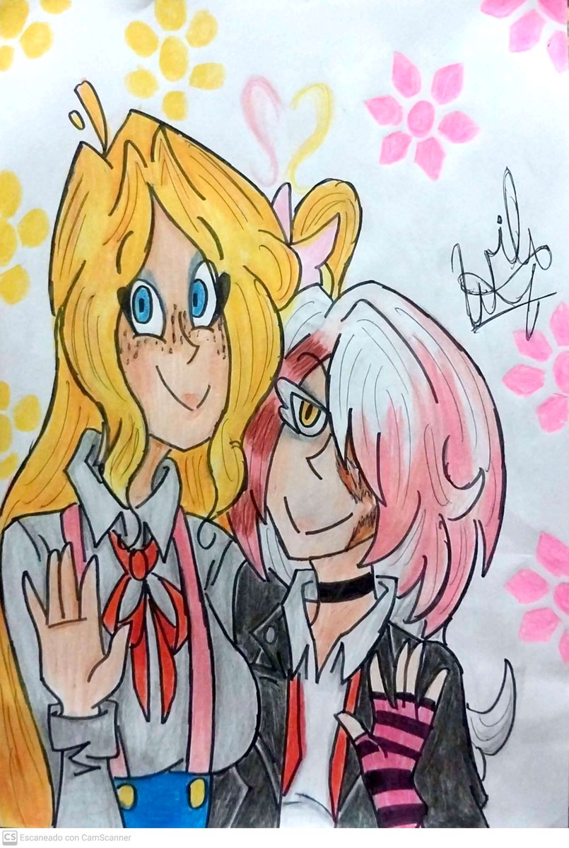 WilmerRimachi's tweet photo. FANART DE MEG Y JOY 💛🩷
despues de mucho tiempo vuelvo a dibujarlas 🥲💖
basado en los diseños de @Aiti_HDFHS
#FNAFHS #FHS #FHSToys #FHSMeg #FHSJoy https://t.co/GXx4vRsLV4