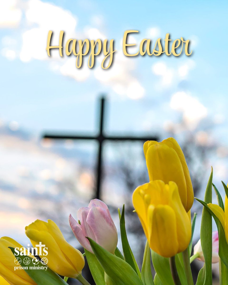 SaintsPrison's tweet photo. Today, we celebrate the greatest victory in history—Jesus defeated death and rose from the grave, bringing us hope, salvation, and eternal life! Because He lives, we have new life.
Because He reigns, we have victory. Because of His love, we are redeemed. #happyeaster https://t.co/kXLvcJct3M