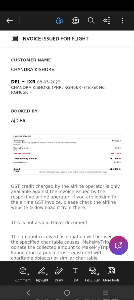 ajitrai87's tweet photo. @makemytrip it shows your hard working still refund process so fast still pending. It's the life of a journey with the worst service by your end .
@aajtak @ABPNews @narendramodi @nsitharaman @JM_Scindia @PiyushGoyal @ANI https://t.co/EEbicwOU6f