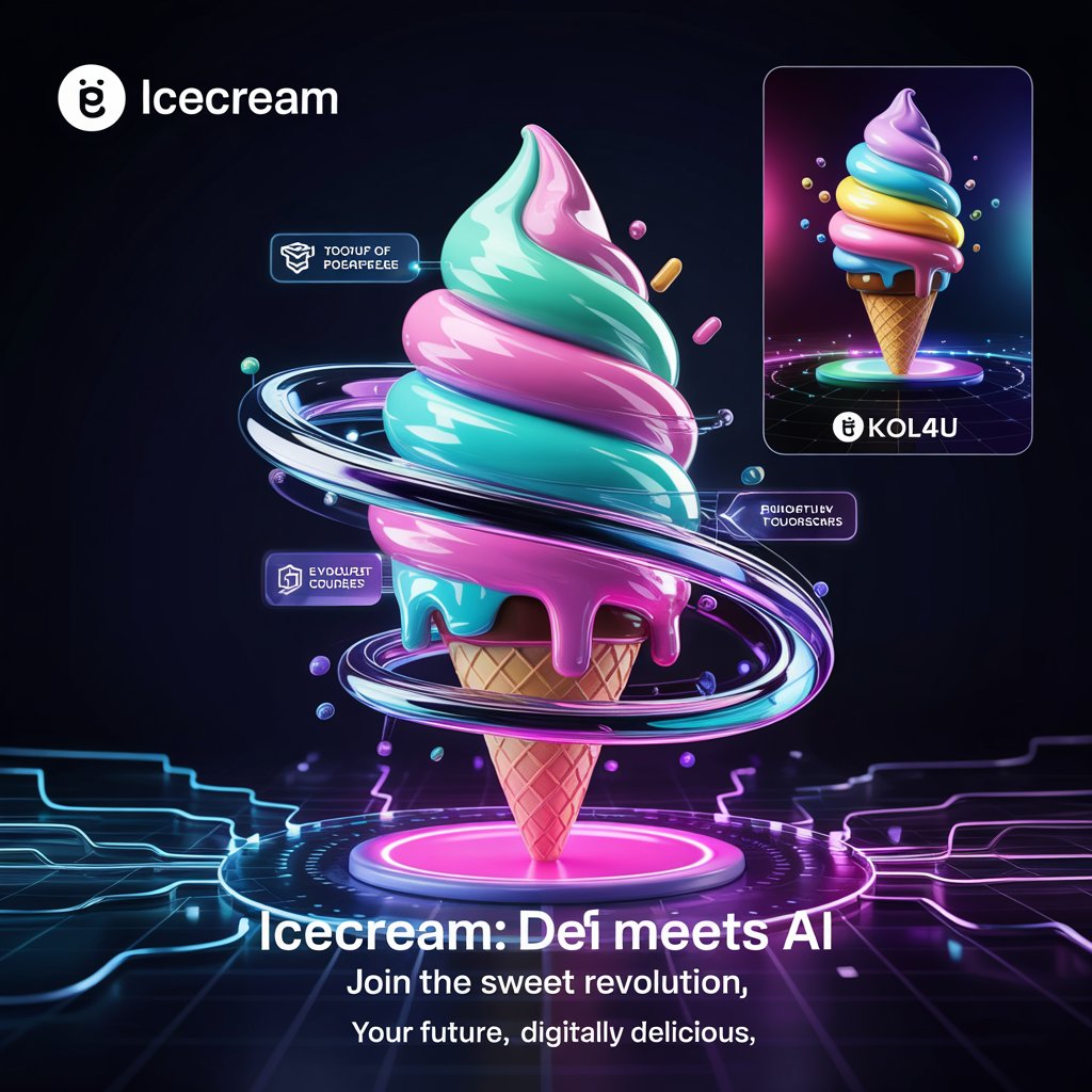 Waseemkhoj6053's tweet photo. Dive deep with $ICECREAM DeFi and AI! The ticker is $ICECREAM, swimming through DeFi with AI currents. Discover sunken treasures of profit! #ICECREAM #CryptoOcean #DeFiDive $btc https://t.co/18dchCIf7O