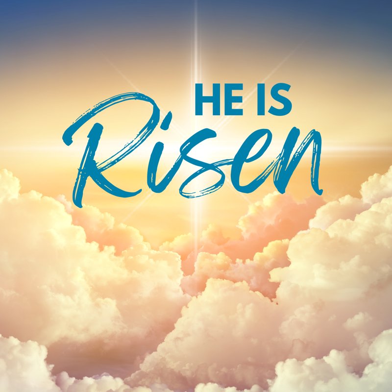 He is risen!! Happy Easter from my family to yours. I hope you are able to celebrate with friends and family as we  reflect on the salvation and freedom in Jesus’s death, and the joy and victory in his rising.