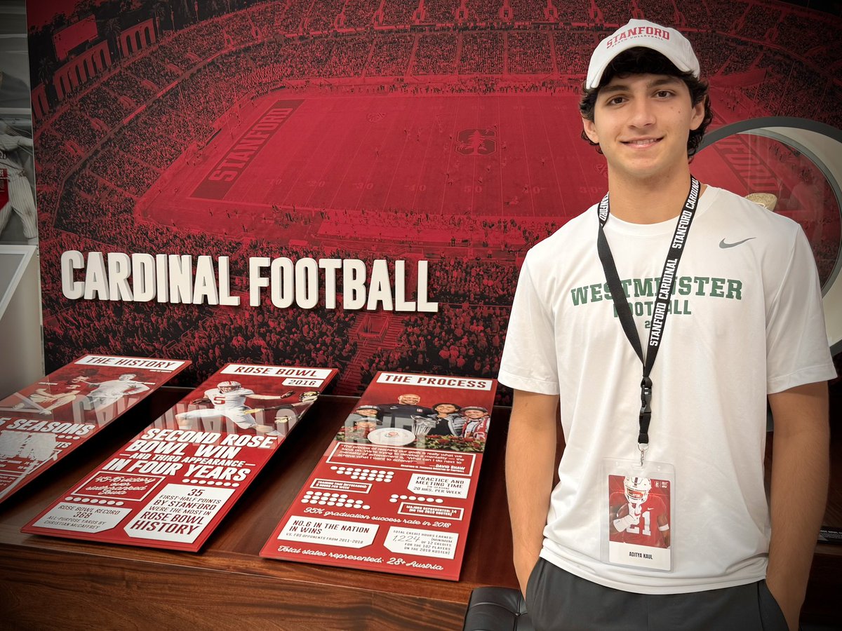 AdityaKaul2026's tweet image. Had a great time with the @StanfordFball Special Teams unit (L to R) @peyton_warford @achavez_47  @emmetkenney @AJ_Seidler @AidanFlintoft