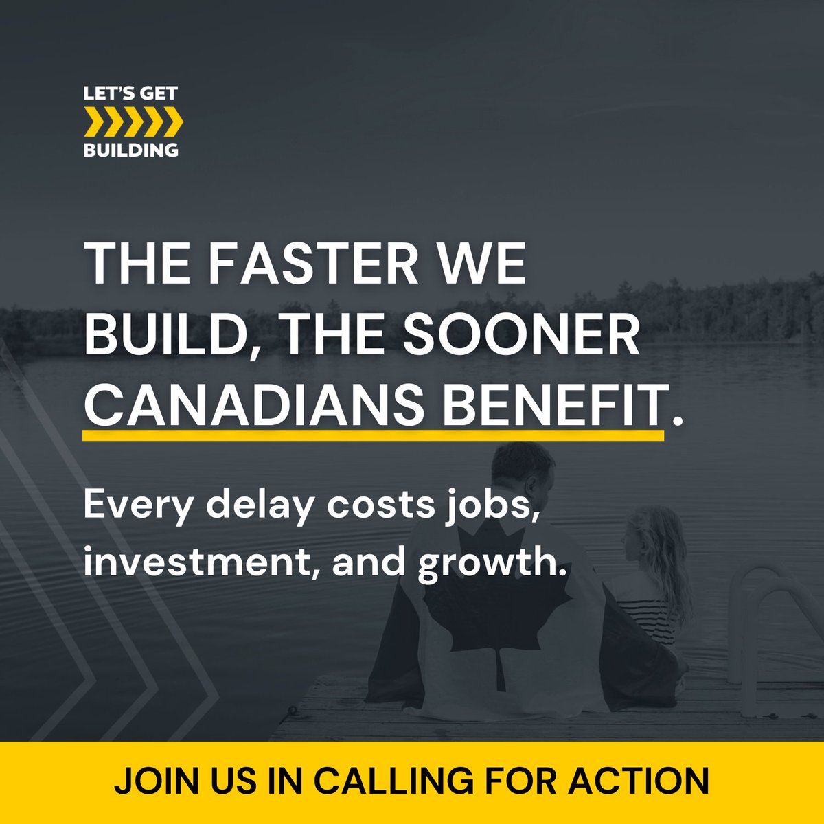 Now is the time to build a stronger and more resilient Canada.

We can do that by getting major projects built without further delay.

Join our Let's Get Building campaign, and sign the petition by going to: letsgetbuilding.ca.
<a href="/clacunion/">CLAC</a> #fedpoli #construction