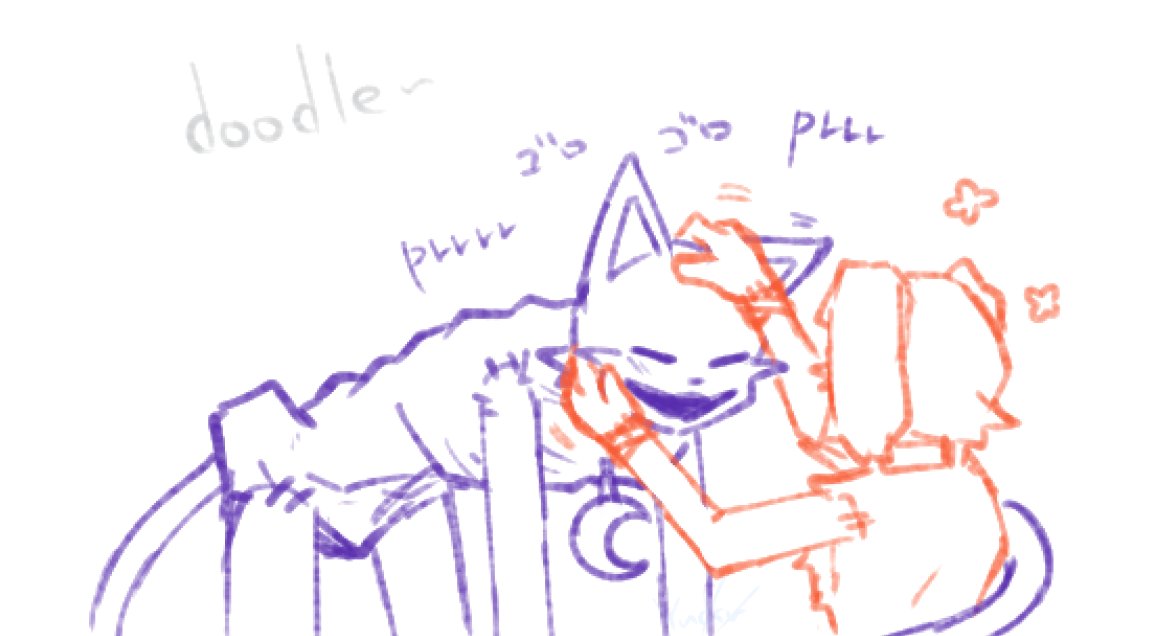 ナプデイらくがき（random doodles） #Catnapxdogday #napday