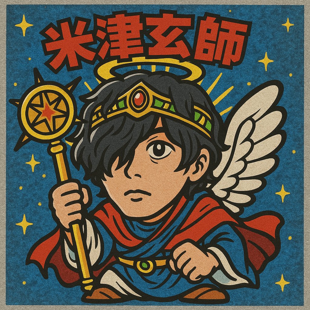 びっくりまん風かわいい！！！
AIに作ってもらいました。
 #米津玄師