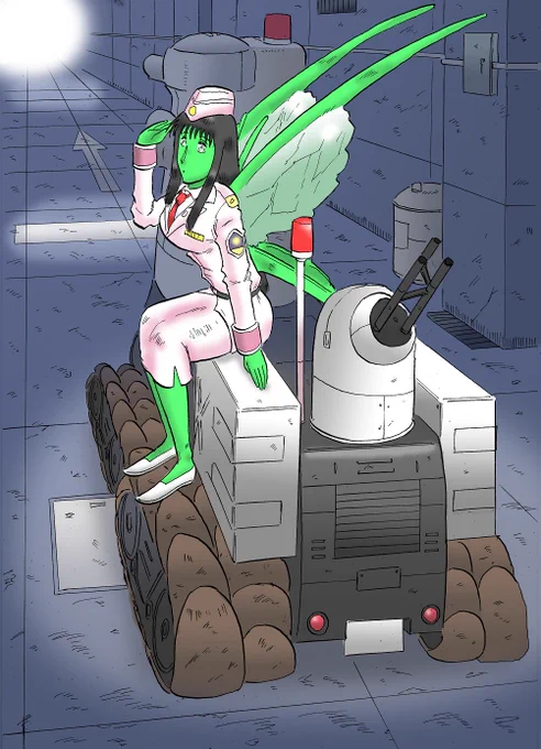 #ガトリングを見せる見た人も